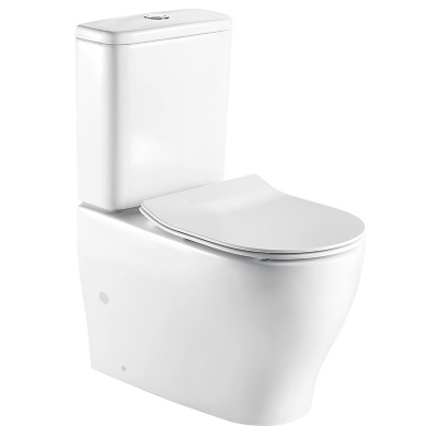 Унитаз безободковый AZ-2154 Maro с сиденьем микролифт Azario фото в интернет-магазине Русалия