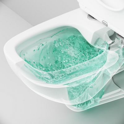 C851701SC X-Joy подвесной унитаз FlashClean с сиденьем микролифт фото в интернет-магазине Русалия