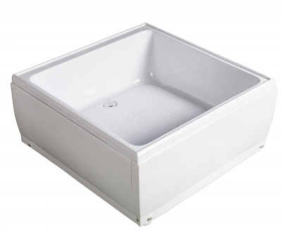 Душевой поддон 90/38 S квадрат Wemor (River) фото в интернет-магазине Русалия