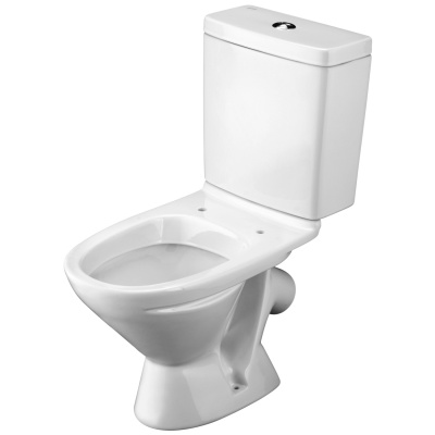 Унитаз - компакт с сиденьем полипропилен Лига 1WH302197 Сантек фото в интернет-магазине Русалия