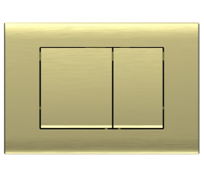 Кнопка смыва Vincea VFP-001BG, цвет брашированное золото фото в интернет-магазине Русалия