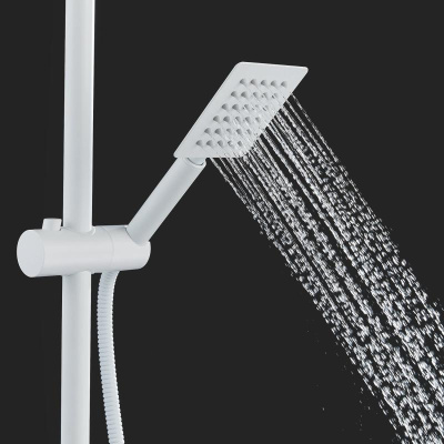 Душевая система c термостатом Shevanik S3096C, белый фото в интернет-магазине Русалия