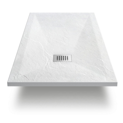 Поддон каменный прямоугольник белый (80*120*2,5) Strong GR-S180120Q Grossman фото в интернет-магазине Русалия