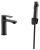 Смеситель для раковины BELZ с гигиенической лейкой черный (B12713-7) фото в интернет-магазине Русалия Смеситель для раковины BELZ с гигиенической лейкой черный (B12713-7) фото в интернет-магазине Русалия