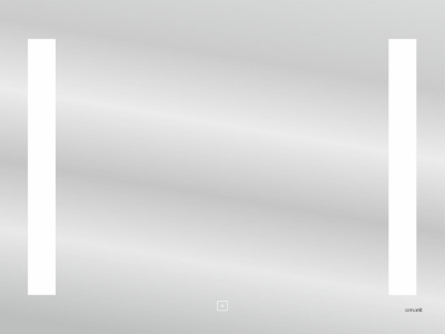 Зеркало 80 см LED 020 BASE LU-LED02080-b-Os Cersanit фото в интернет-магазине Русалия