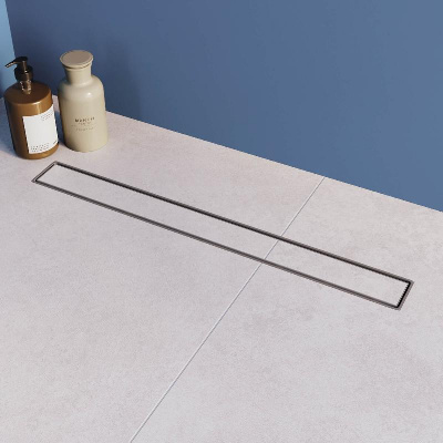 Душевой лоток Drain Leo-11 с универсальной решеткой, 40 см RGW фото в интернет-магазине Русалия