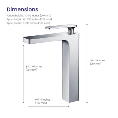 Смеситель для раковины Timo Torne (4311/00F chrome) фото в интернет-магазине Русалия