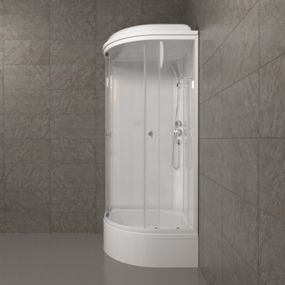 Душевая кабина Ультра 90*90 В (7 мест+сифон D50) Щ0000061849 Тритон фото в интернет-магазине Русалия