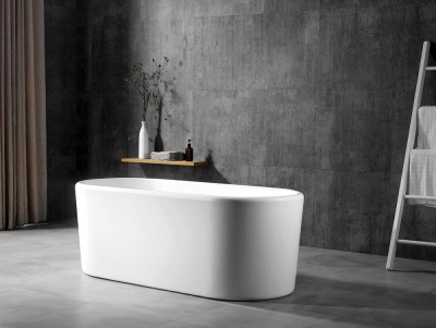 Акриловая ванна ABBER AB9272-1.7 170х70х58 см фото в интернет-магазине Русалия