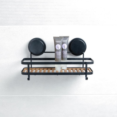 Полка металличеcкая FIXSEN MAGIC  FX-930B-1, черный фото в интернет-магазине Русалия