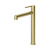 Смеситель для настольного умывальника, золотой матовый, Aiger, IDDIS (AIGMG01i01) фото в интернет-магазине Русалия