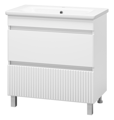 Тумба Мира 80 с раковиной Dreja Soft 80 Misty фото в интернет-магазине Русалия