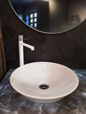 Смеситель для раковины AltroBagno Intento 010217 MW AltroBagnoIntento010217MW фото в интернет-магазине Русалия