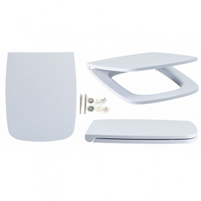 Унитаз - компакт с сиденьем микролифт slim Нео Лайт 1WH302471 Сантек фото в интернет-магазине Русалия