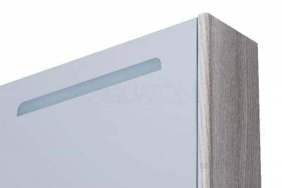 Зеркальный шкаф AQUATON Сильва 50 дуб фьорд 1A215502SIW6L фото в интернет-магазине Русалия