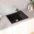 Кухонная мойка Maretti Kitchen KT650-BL, черный фото в интернет-магазине Русалия