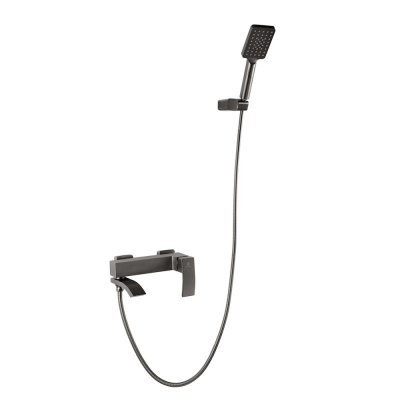 Смеситель для ванны FILARETE Waterfall FL2110BG, графит фото в интернет-магазине Русалия