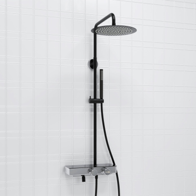 A114.160.217.CB Thermo Душевой комплект с термостатическим смесителем Wasserkraft фото в интернет-магазине Русалия