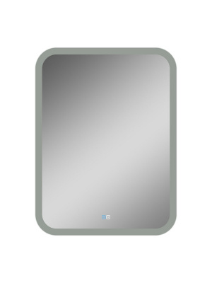 Зеркало с подсветкой Glamour 600x800 антизапотевание ЗЛП268 Continent фото в интернет-магазине Русалия
