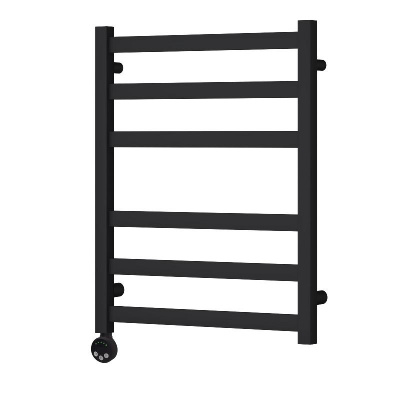 Полотенцесушитель электрический Point Меркурий PN83156BE П6 500x600 левый/правый, черный фото в интернет-магазине Русалия