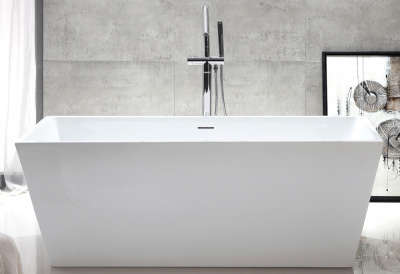 Акриловая ванна ABBER AB9224-1.7 170х80х60 см фото в интернет-магазине Русалия