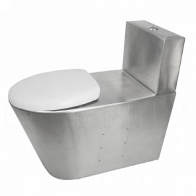 Унитаз из стали 1-010.1 Oceanus фото в интернет-магазине Русалия