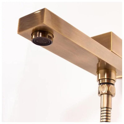 Душевая система встраиваемая Hansberge H6075BR, бронза фото в интернет-магазине Русалия