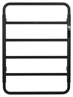 Полотенцесушитель электрический WONZON & WOGHAND WISMAR, Черный матовый (WW-AL201-MB) фото в интернет-магазине Русалия