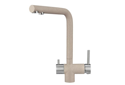 Смеситель для кухни GRANULA (2305, ПЕСОК) фото в интернет-магазине Русалия