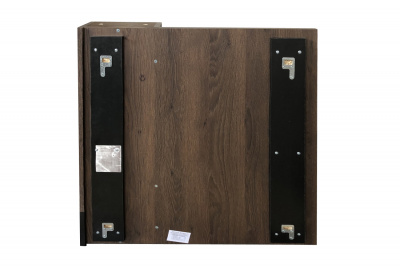 COMFORTY. Зеркало-шкаф "Франкфурт-75" дуб шоколадно-коричневый фото в интернет-магазине Русалия