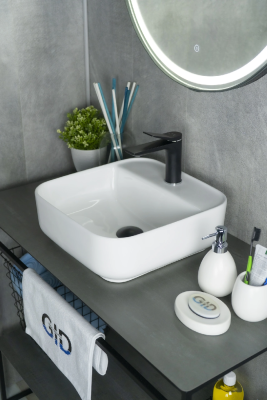 Раковина накладная Gid N9044 фото в интернет-магазине Русалия