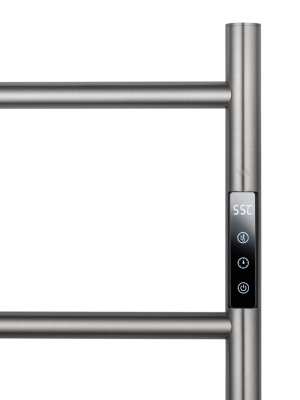 Полотенцесушитель электрический WONZON & WOGHAND BONN, Брашированный никель (WW-AL405-BR) фото в интернет-магазине Русалия