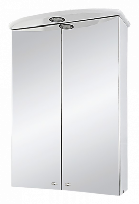 Зеркальный шкаф Мимоза 50 Э-Мим04050-01Сп Misty фото в интернет-магазине Русалия