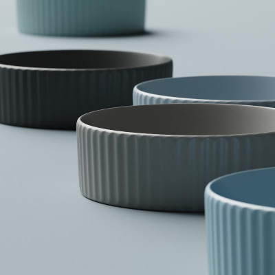 Умывальник чаша накладная круглая Element 360*360*115мм CN6057 Ceramica Nova фото в интернет-магазине Русалия