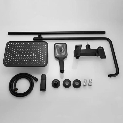 Душевая система Shevanik S9136H, черный фото в интернет-магазине Русалия