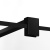 Душевое ограждение NEW TRENDY SUPERIA BLACK 90x90x195 L K-0598 фото в интернет-магазине Русалия