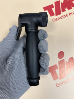 Смеситель встроенный с гигиеническим душем Timo Anni (2789/03SM) черный фото в интернет-магазине Русалия