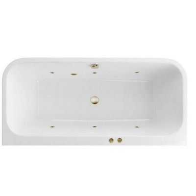 Гидромассажная ванна EXCELLENT Arana 180x85 "SOFT" (бронза) WAEX.ARA18.SOFT.BR фото в интернет-магазине Русалия