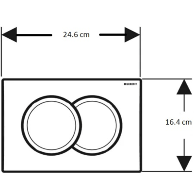 Инсталляция 3 в 1 Duofix 458.149.21.1 Geberit фото в интернет-магазине Русалия