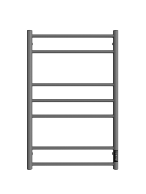 Полотенцесушитель ДВИН L neo 80/50 ЭлектрическийК диммер Графит 4657795054891 фото в интернет-магазине Русалия