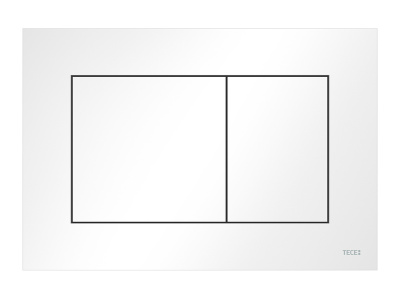 TECEnow панель смыва с двумя клавишами белая 9240400 TECE фото в интернет-магазине Русалия