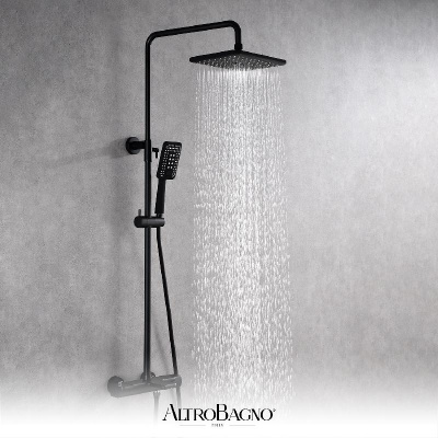 Душевая система с термостатом Lamberto 030417 NeOp AltroBagno фото в интернет-магазине Русалия