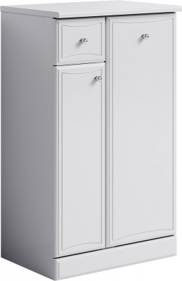 Напольная тумба 50 белый Ba.03.05  Barcelona Aqwella фото в интернет-магазине Русалия