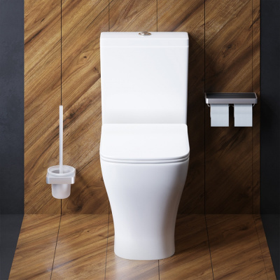 DX78C8600SC Titan унитаз-компакт безободковый с сиденьем микролифт фото в интернет-магазине Русалия