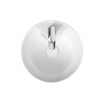 Раковина врезная круглая Crea 38 P-UM-CRE38/1-ic Cersanit фото в интернет-магазине Русалия