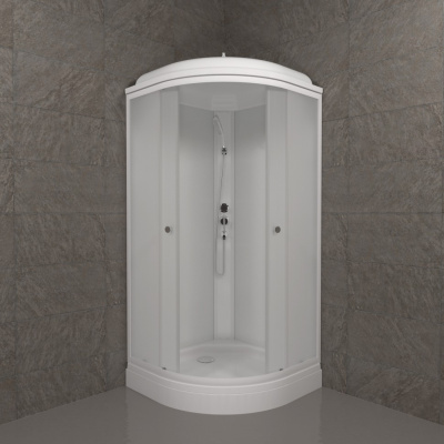 Душевая кабина Вельвет 80*80 А (7 мест+сифон D90) Щ0000064622 Тритон фото в интернет-магазине Русалия