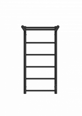 Полотенцесушитель ДВИН Fj neo 80/40 ЭлектрическийК диммер Чёрный матовый 4657763849382 фото в интернет-магазине Русалия