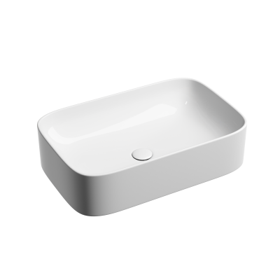 Умывальник чаша накладная прямоугольная Element 605*380*150мм CN6053 Ceramica Nova фото в интернет-магазине Русалия