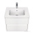 Тумба под раковину AQUATON Римини 60 белый глянец 1A226601RN010 NEW фото в интернет-магазине Русалия