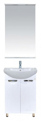 Тумба Лаванда 50 с раковиной Керамин Рива 50 Misty фото в интернет-магазине Русалия